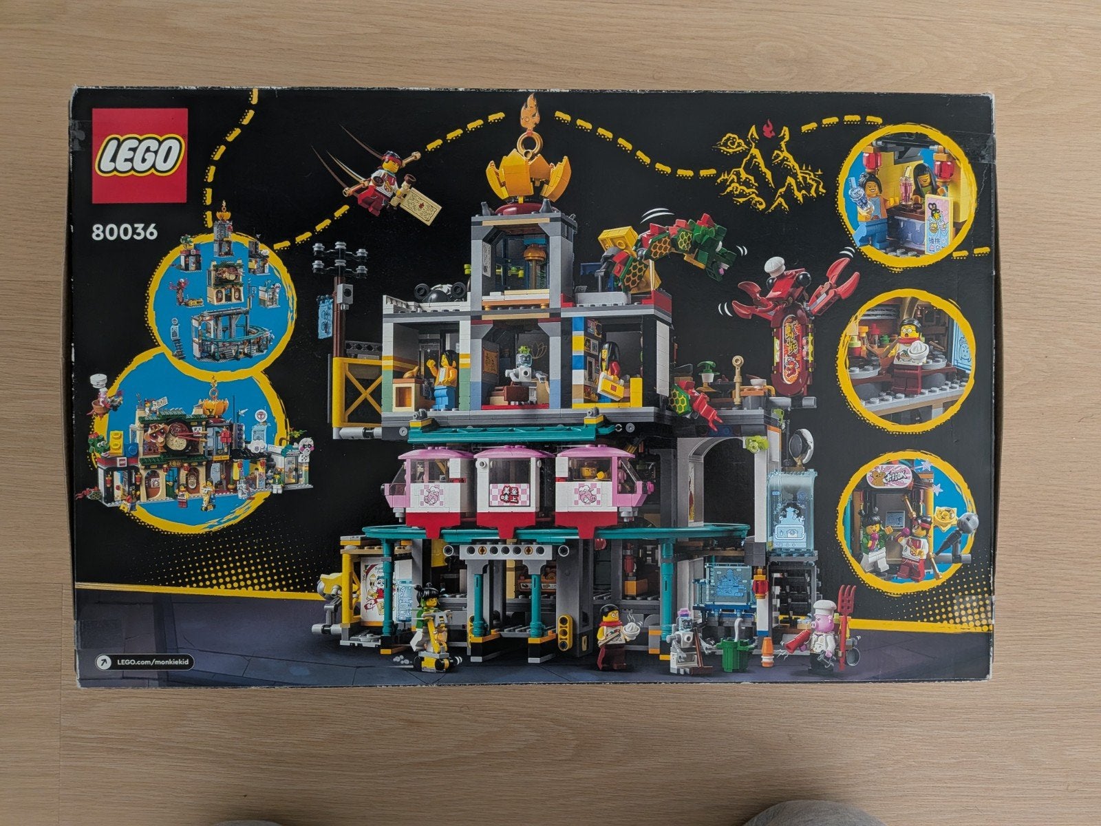Lego Monkey Kid 80036 De Lantaarnstad Nieuw in Doos, Ophalen of Verzenden