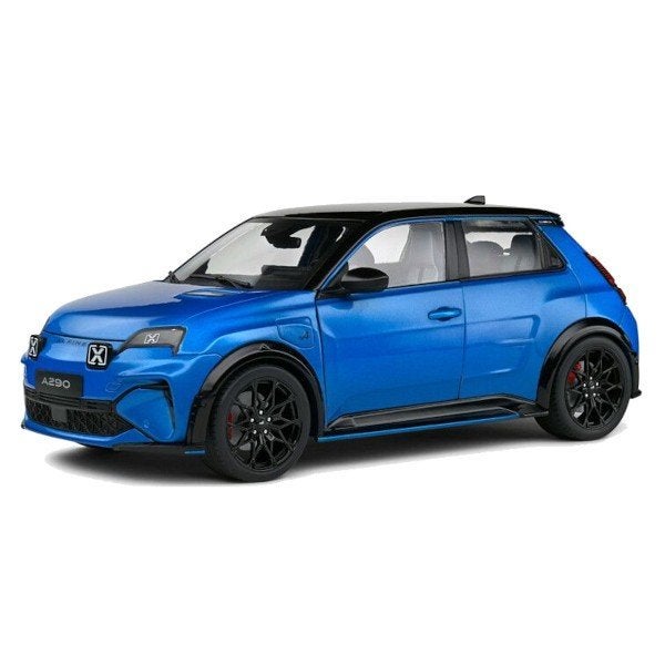 Renault Alpine A290 GTS 2024 Blauw Schaal 1/18 Solido, Hobby en Vrije tijd, Modelauto's | 1:18, Solido, Auto, Solido, Nieuw