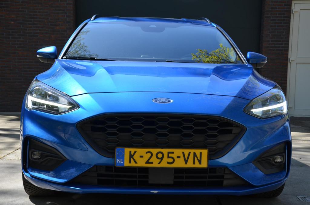 Ford Focus Wagon 1.5 EcoBlue ST Line X Business Navi/Led/Pdc, Stof, Gebruikt, 4 cilinders, Blauw