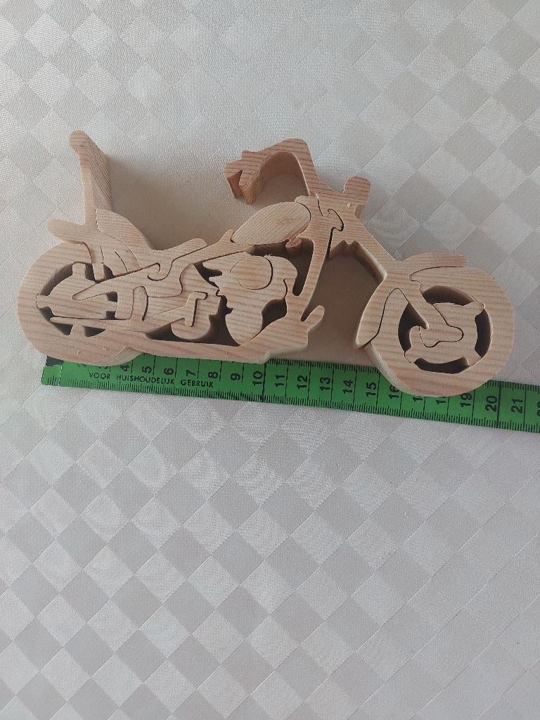 houten motor als puzzel,  NIEUW, (modelbouw)alle stukjes los, Ophalen of Verzenden, Nieuw, Overige typen