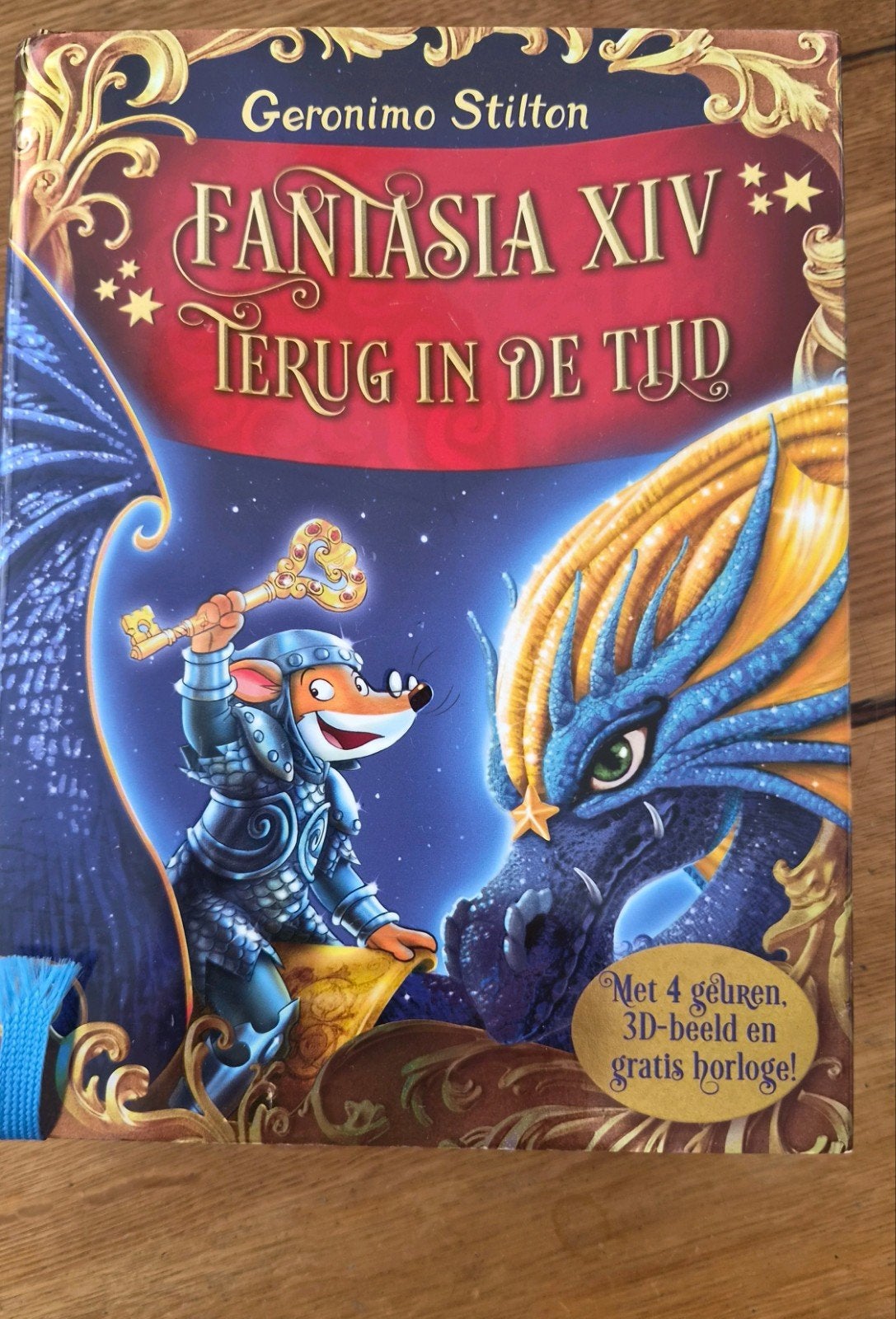 Geronimo Stilton Fantasia XIV: Terug in de Tijd (+3D-bril), Ophalen, Zo goed als nieuw, Geronimo Stilton, Fictie