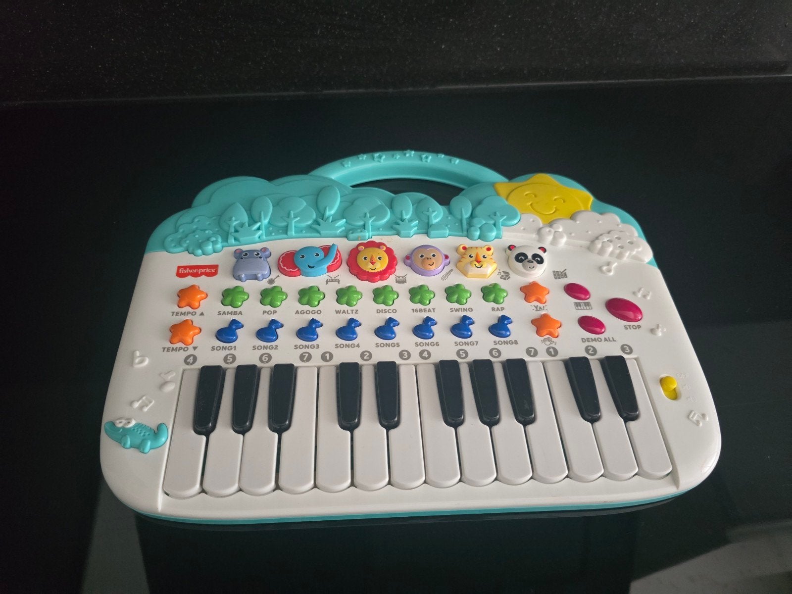 keyboard (fisher-price), Muziek en Instrumenten, Keyboards, Ophalen of Verzenden, Zo goed als nieuw, 61 toetsen, Overige merken