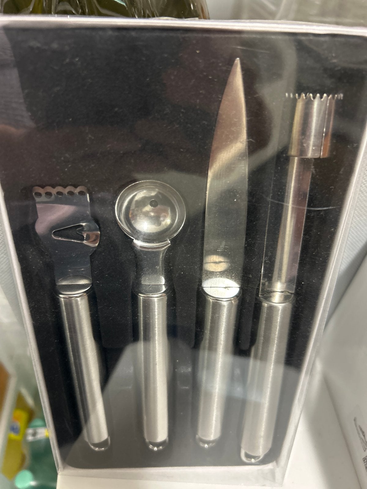 Roestvrijstalen cocktailgereedschap set, Overige typen, Ophalen of Verzenden, Metaal, Overige merken