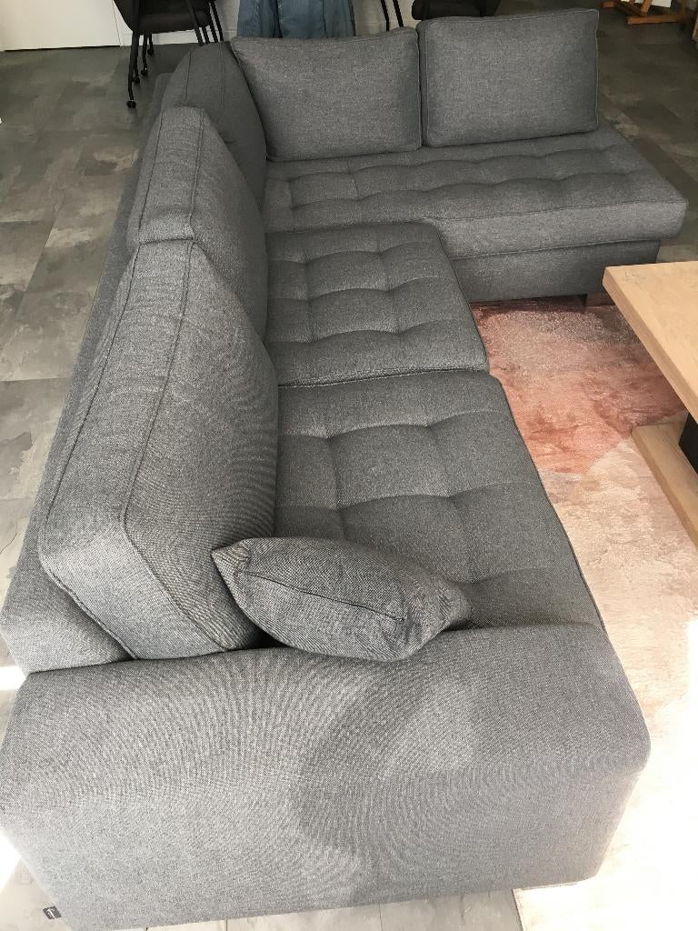 Goossens Hoekbank, Ophalen, 250 tot 300 cm, Hoekbank, Zo goed als nieuw