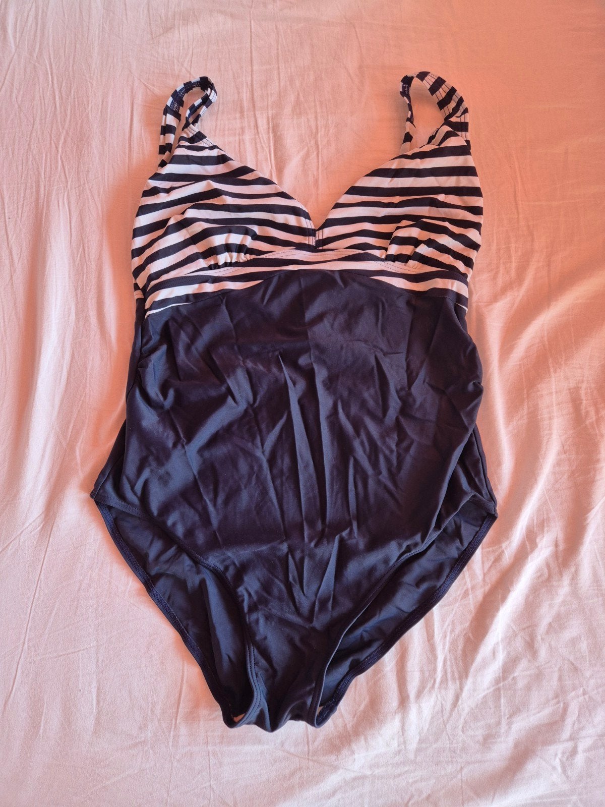Zwangerschapsbadpak mamalicious maat M, Ophalen, Zo goed als nieuw, Blauw, Bikini