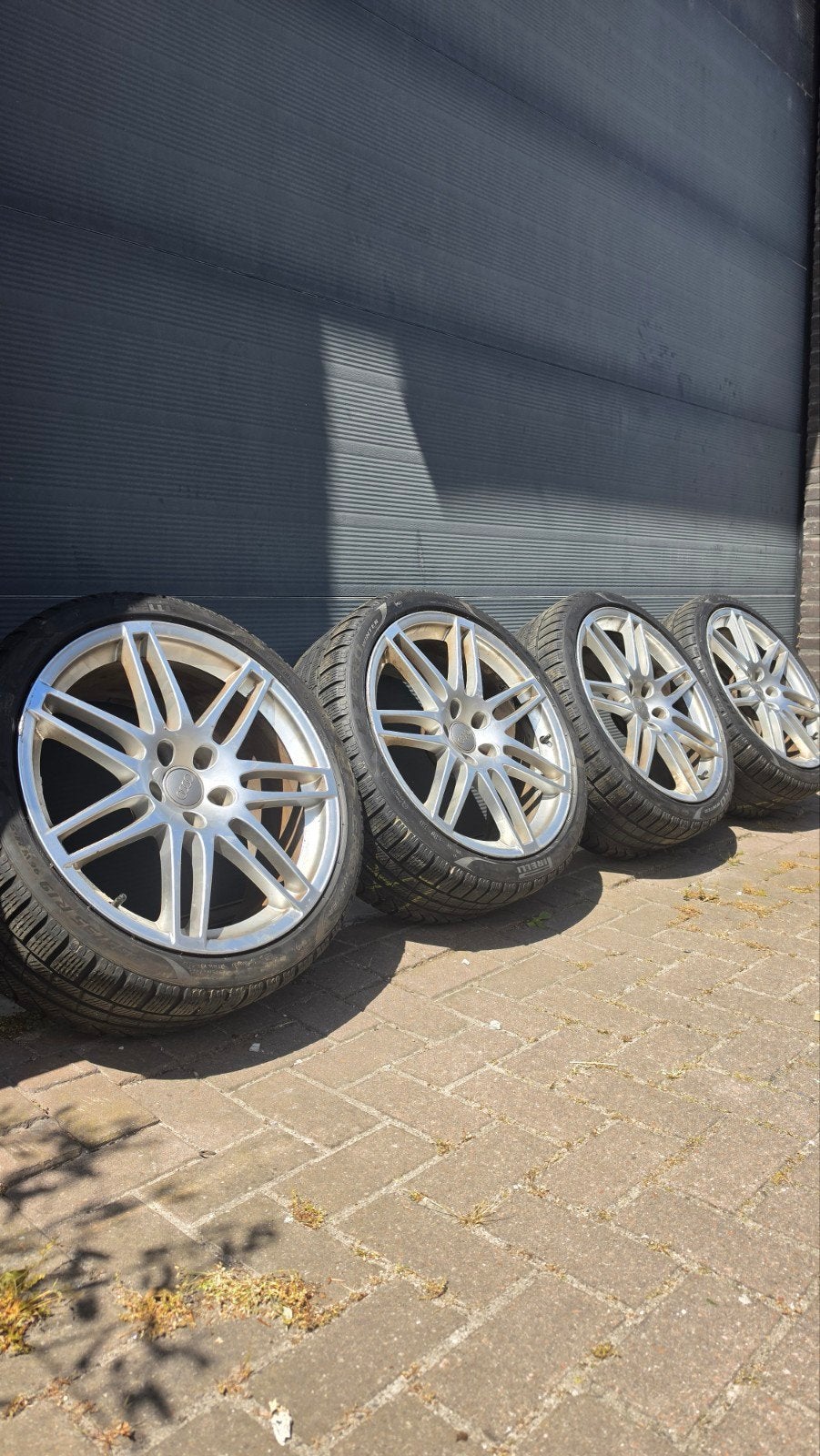 19" Speedline RS4 5x112 velgen met winterbanden A4 A5 A6, 19 inch, 255 mm, Velg(en), Winterbanden