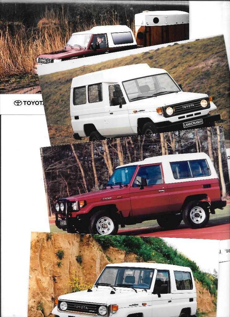 TTOYOTA 4RUNNER / LAND CRUISER,  fabrieksfoto's, Ophalen of Verzenden, Zo goed als nieuw, Overige merken