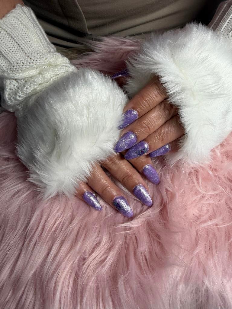 Nagelmodel gezocht biab nail art 3 d, Paars, Nieuw, Ophalen of Verzenden, Handen en Nagels