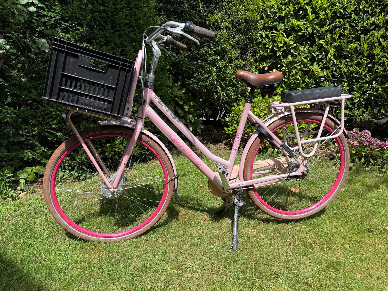 Gazelle Miss Grace damesfiets, Ophalen, Versnellingen, Gazelle, 53 tot 56 cm