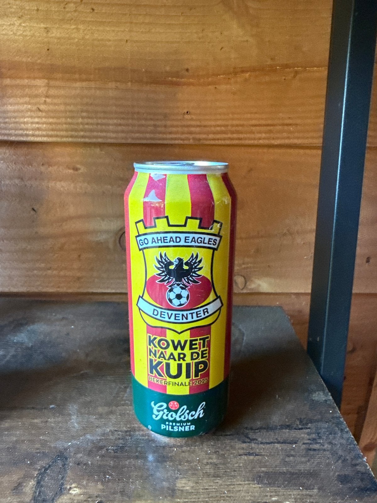 Go Ahead Eagles Grolsch blik Bekerfinale 2023, Verzamelen, Ophalen, Nieuw