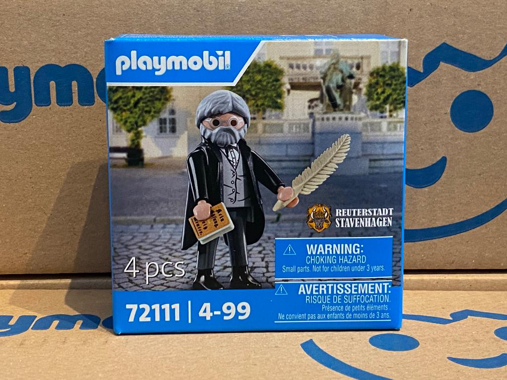 Playmobil 72111 Fritz Reuter sondernfigur, Kinderen en Baby's, Speelgoed | Playmobil, Ophalen of Verzenden, Nieuw, Complete set