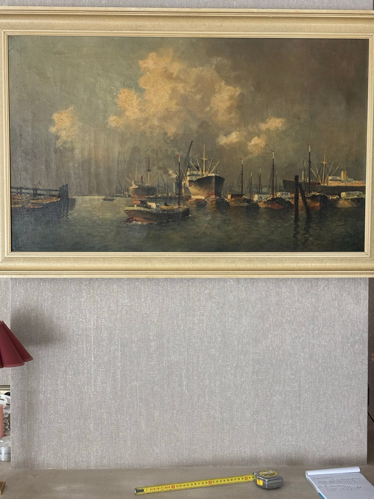 Rotterdams havengezicht door M.J. Drulman (M de Jongere), Antiek en Kunst, Kunst | Schilderijen | Klassiek, Ophalen
