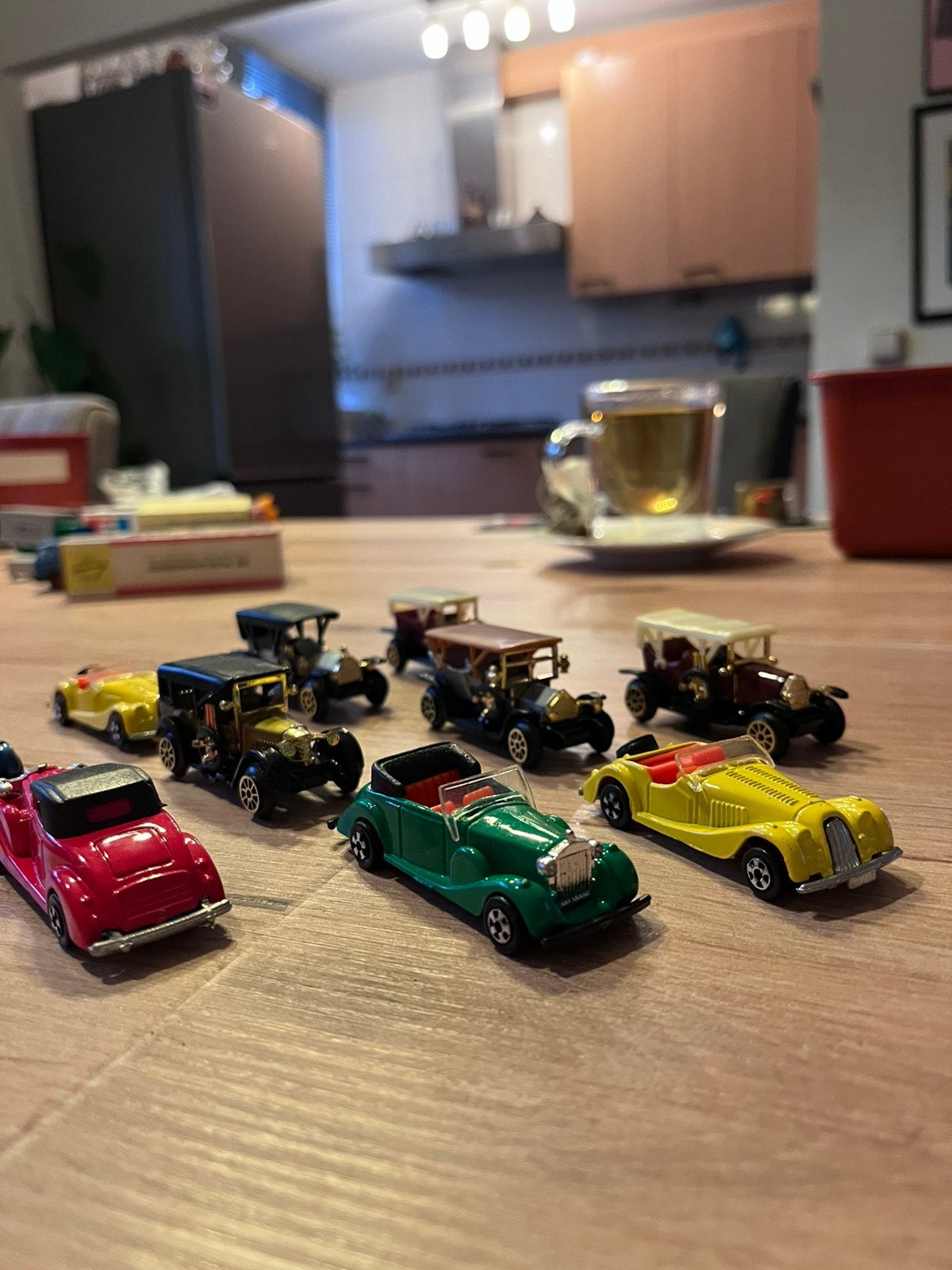 Partij vintage miniatuurauto’s Made in Hong Kong – klassiek, Ophalen of Verzenden