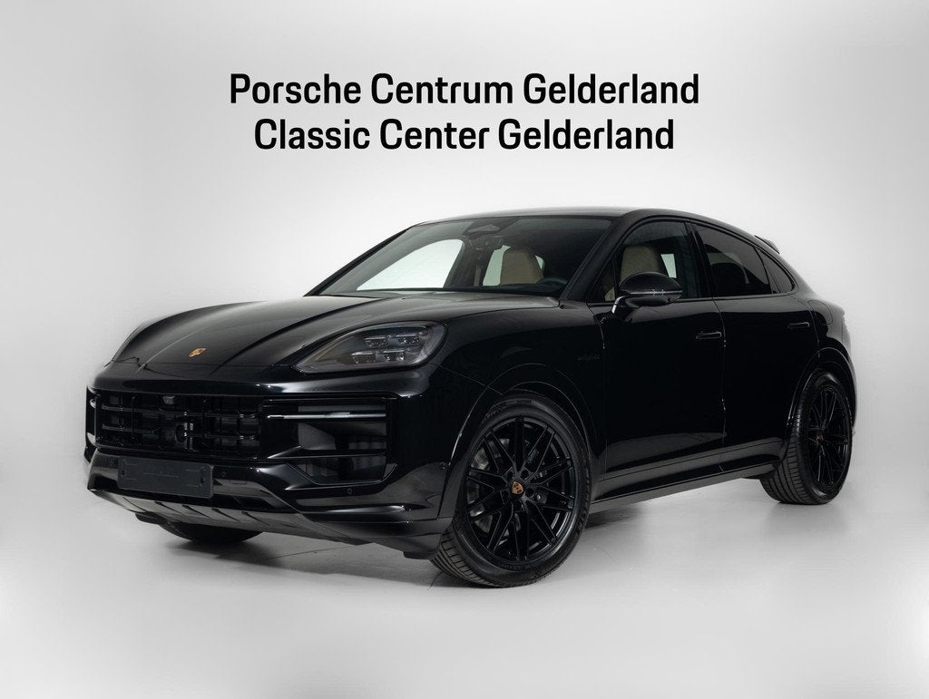 Porsche Cayenne Coupé E-Hybrid Black Edition, 2995 cc, Met garantie (alle), 4 stoelen, Bedrijf