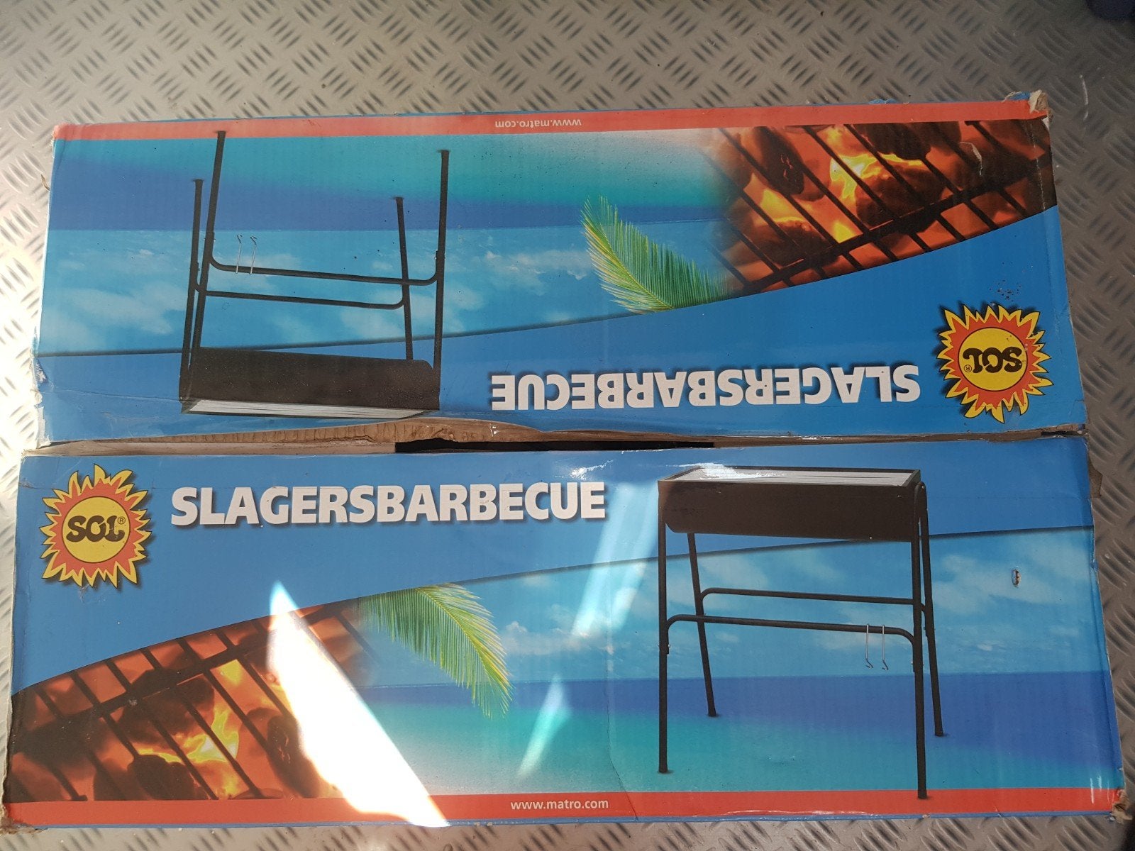 Slagers BBQ, slagersbarbecue, Ophalen, Gebruikt