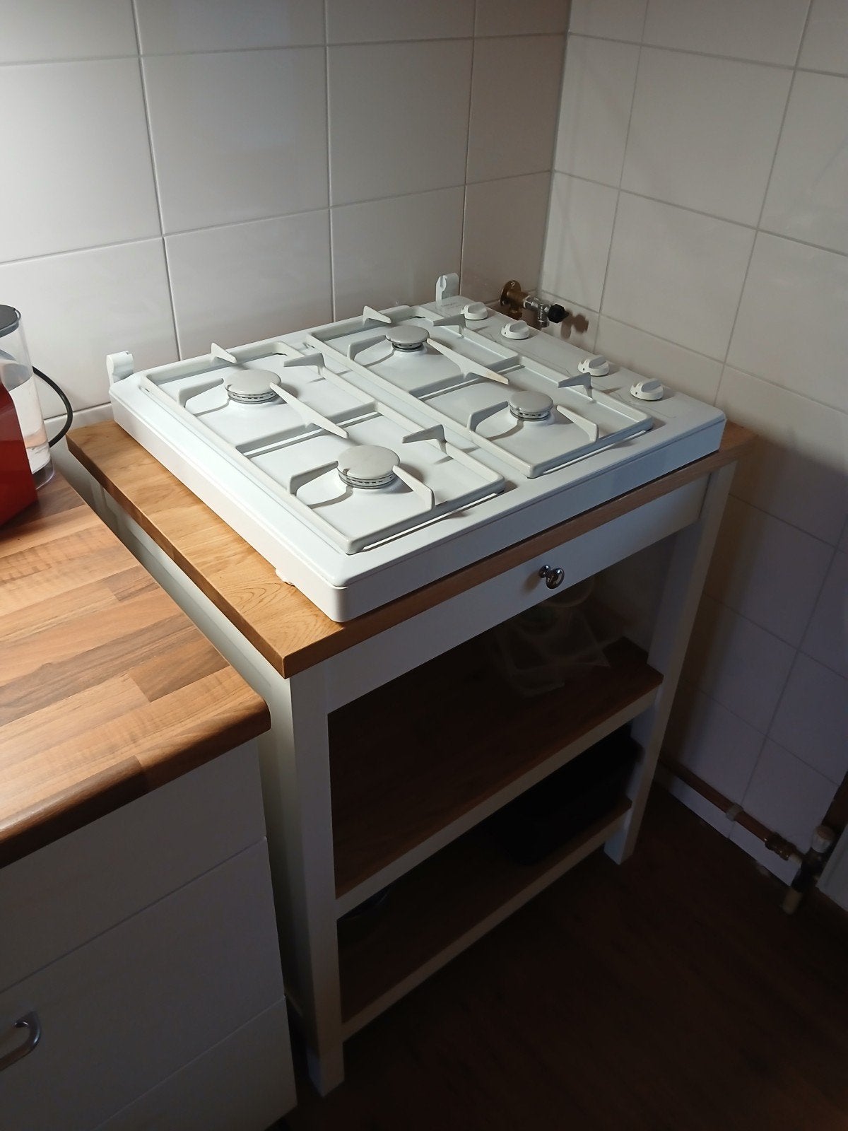 Pelgrim vrijstaande gaskookplaat., Witgoed en Apparatuur, Ophalen, Gebruikt, 4 kookzones, Gas