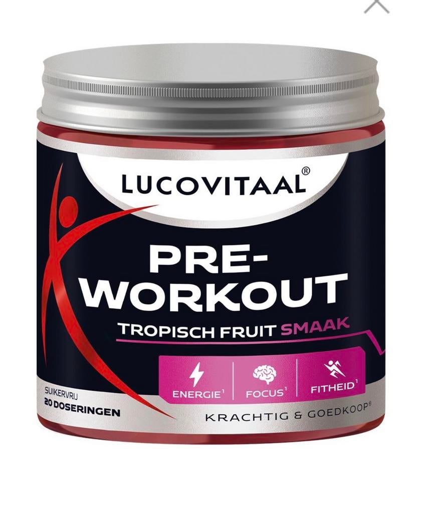 Pre workout, Sport en Fitness, Gezondheidsproducten en Wellness, Ophalen of Verzenden, Nieuw, Poeder of Drank