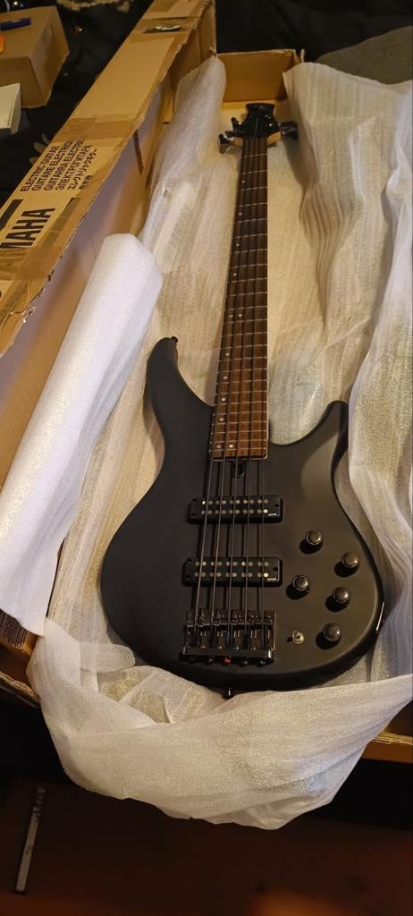 Yamaha TRBX 505 TBL  5-snarige basgitaar - Zo goed als nieuw, Ophalen of Verzenden, Zo goed als nieuw