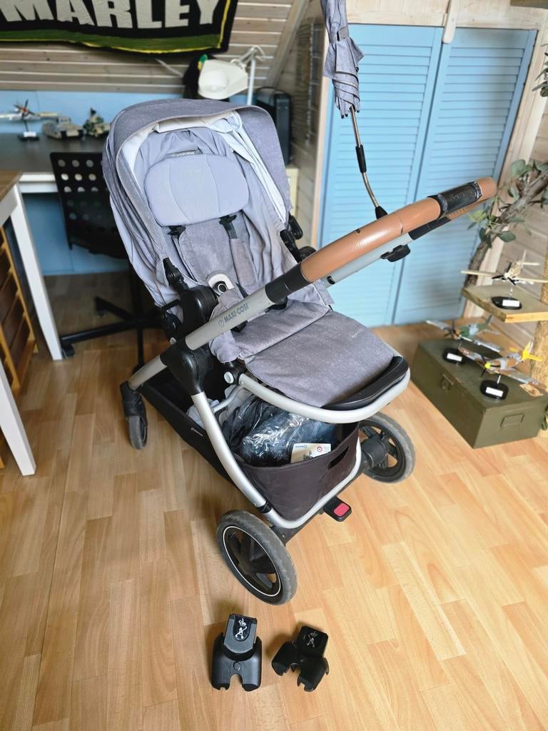 Maxi-Cosi kinderwagen met reiswieg, Kinderen en Baby's, Kinderwagens en Combinaties, Gebruikt, Kinderwagen, Maxi-Cosi, Met reiswieg