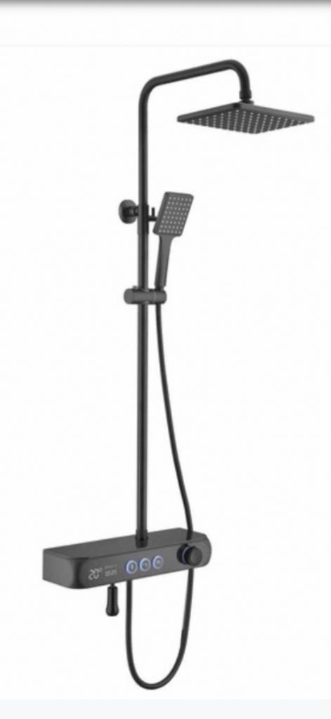 NIEUW IN DOOS! Zwarte luxe regendouche! KOOPJE!!, Ophalen of Verzenden, Nieuw, Douche