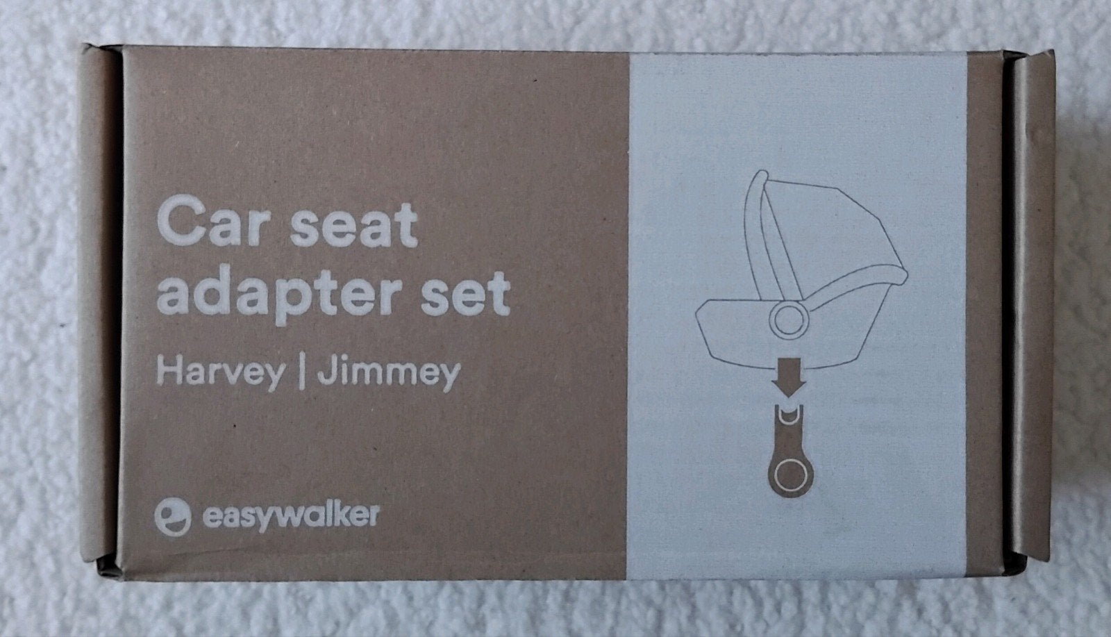 Easywalker Harvey/Jimmey autostoel adapters, Ophalen of Verzenden, Zo goed als nieuw, Kinderwagen, Overige merken