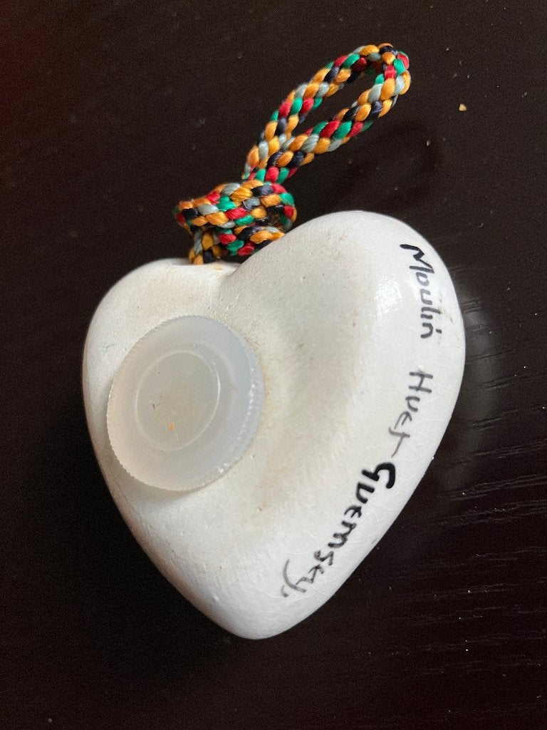 Geurhanger in de vorm van een hart van keramiek uit Guernsey, Ophalen of Verzenden, Nieuw