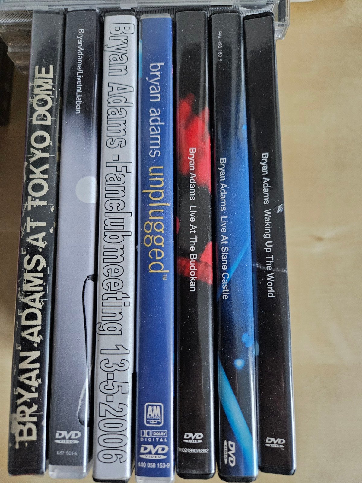 dvd en tourboeken Bryan Adams, Cd's en Dvd's, Alle leeftijden, Ophalen of Verzenden, Zo goed als nieuw, Overige genres