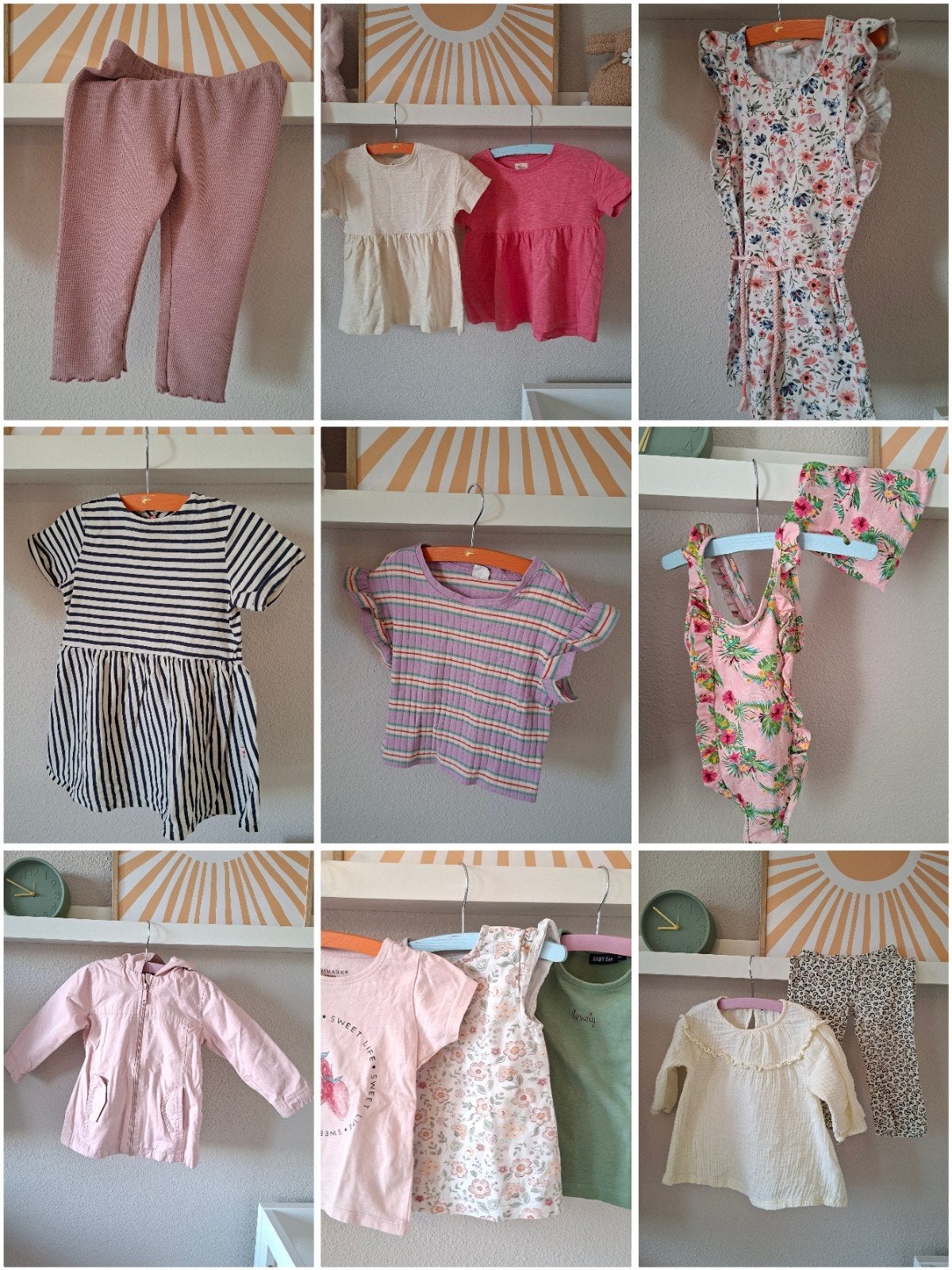 Meisjes zomer kleding bundel maat 80 / 86 zomerkleding, Ophalen of Verzenden, Maat 86