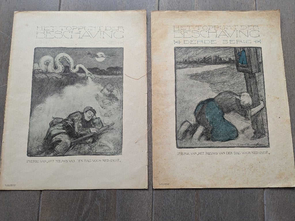 Het toppunt der beschaving - 2/3e serie - Louis Raemaekers, Ophalen of Verzenden, Gelezen, Europa