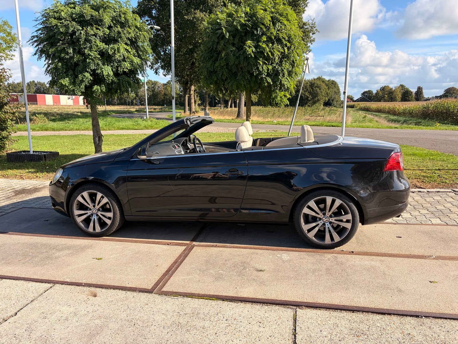 Volkswagen EOS 2.0 16V Tfsi 147KW 2008 Zwart, Voorwielaandrijving, 4 cilinders, 4 stoelen, Zwart