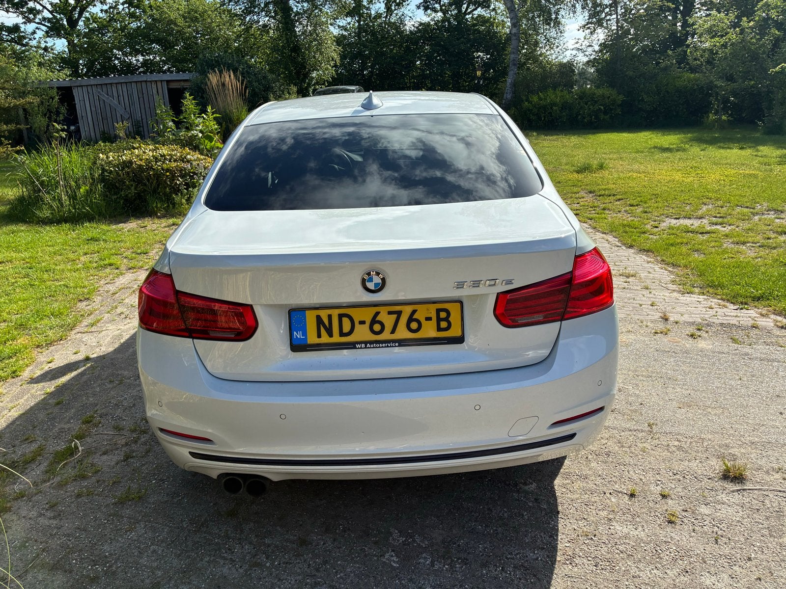 BMW 3-Serie 330e Iperformance 252pk Auto 2016 Parelmoer wit, Auto's, 1998 cc, Achterwielaandrijving, 48 km/l, Wit