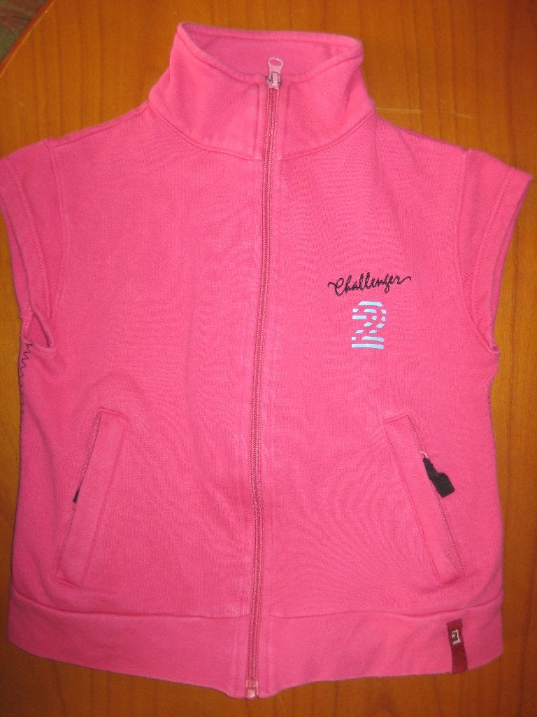 Pink vestje, 128, Kid Connection, zonder mouwen, Kinderen en Baby's, Ophalen of Verzenden, Zo goed als nieuw, Meisje, Trui of Vest