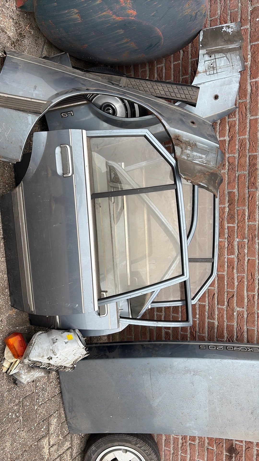 Plaatwerk opel rekord, Ophalen, F, F, Opel