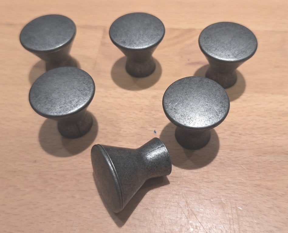 Set van 6 IKEA Idanäs kastknoppen, Nieuw, Minder dan 100 cm, Metaal, 25 tot 50 cm
