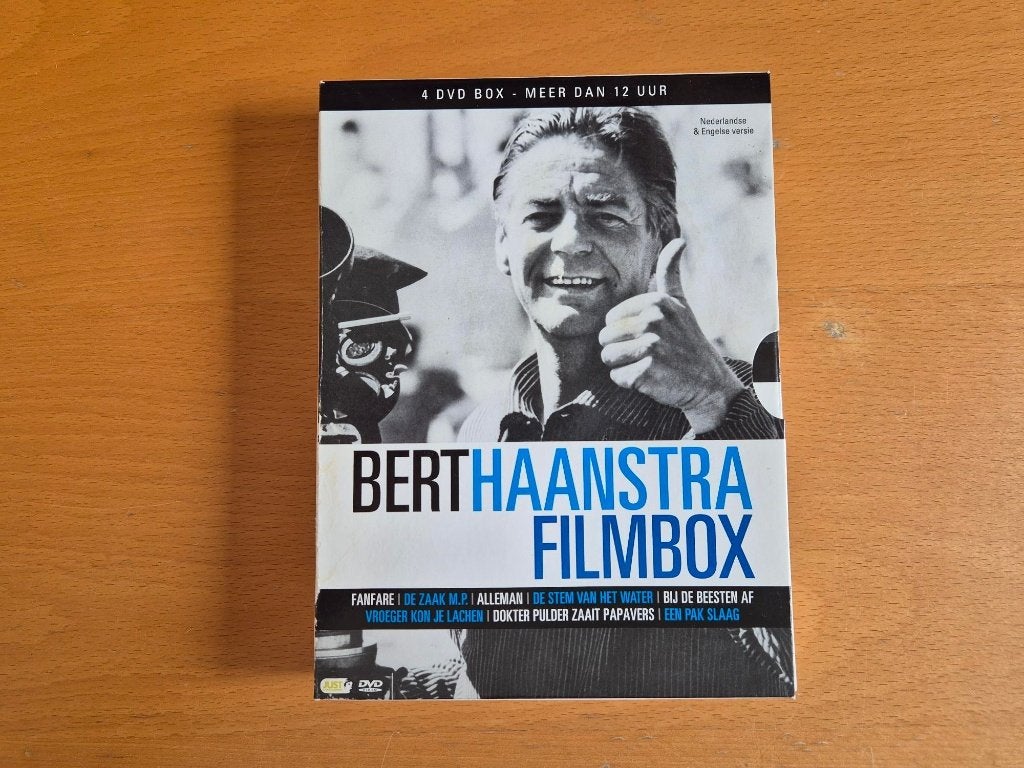 Bert Haanstra Filmbox, Cd's en Dvd's, Dvd's | Klassiekers, Zo goed als nieuw, Overige genres, 1960 tot 1980, Alle leeftijden, Ophalen of Verzenden