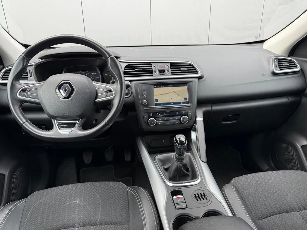 Renault Kadjar 1.2 TCe Intens | Navigatie | Parkeersensoren, Kadjar, Stof, 4 cilinders, Zwart