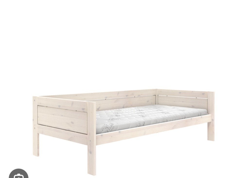 Lifetime kinderbed met matras en latoflex bedbodem, Ophalen, Gebruikt, 90 cm, Eenpersoons