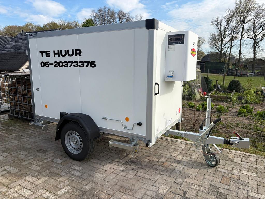 Koelwagen aanhanger te huur, Ophalen, Nieuw, Overige