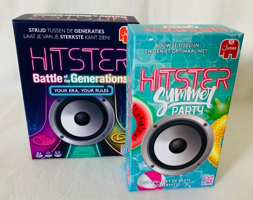 Hitster Summer Party & Battles of the Generations - Nieuw, Jumbo, Jumbo, Ophalen of Verzenden, Vijf spelers of meer