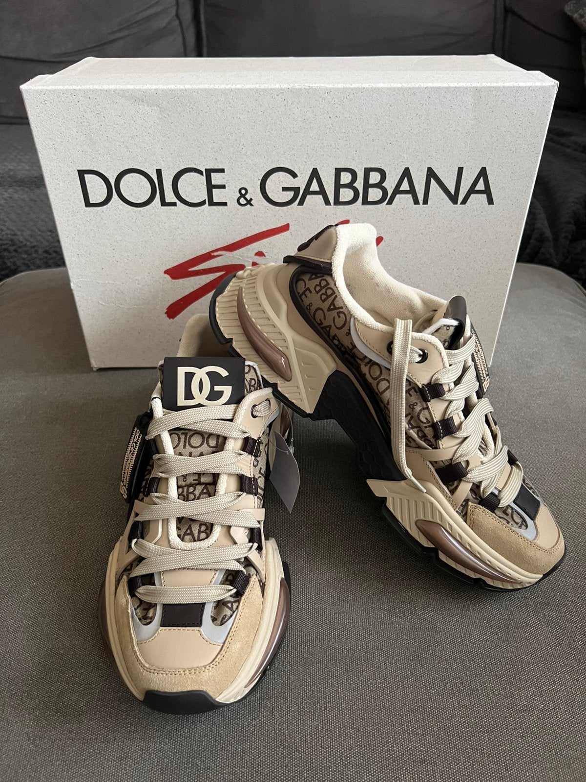 Dolce & Gabbana sneakers, Bruin, Nieuw, Ophalen of Verzenden, Sneakers of Gympen