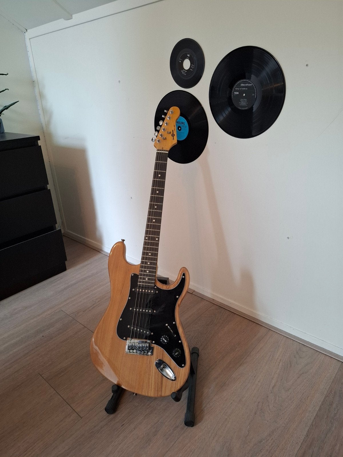 Gear4music LA Series elektrische gitaar, Ophalen of Verzenden, Zo goed als nieuw, Solid body, Overige merken