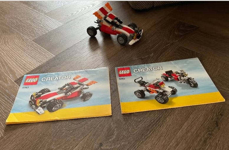 Creator lego: Dune hopper 5763, Lego, Inclusief instructies, Ophalen of Verzenden, Zo goed als nieuw