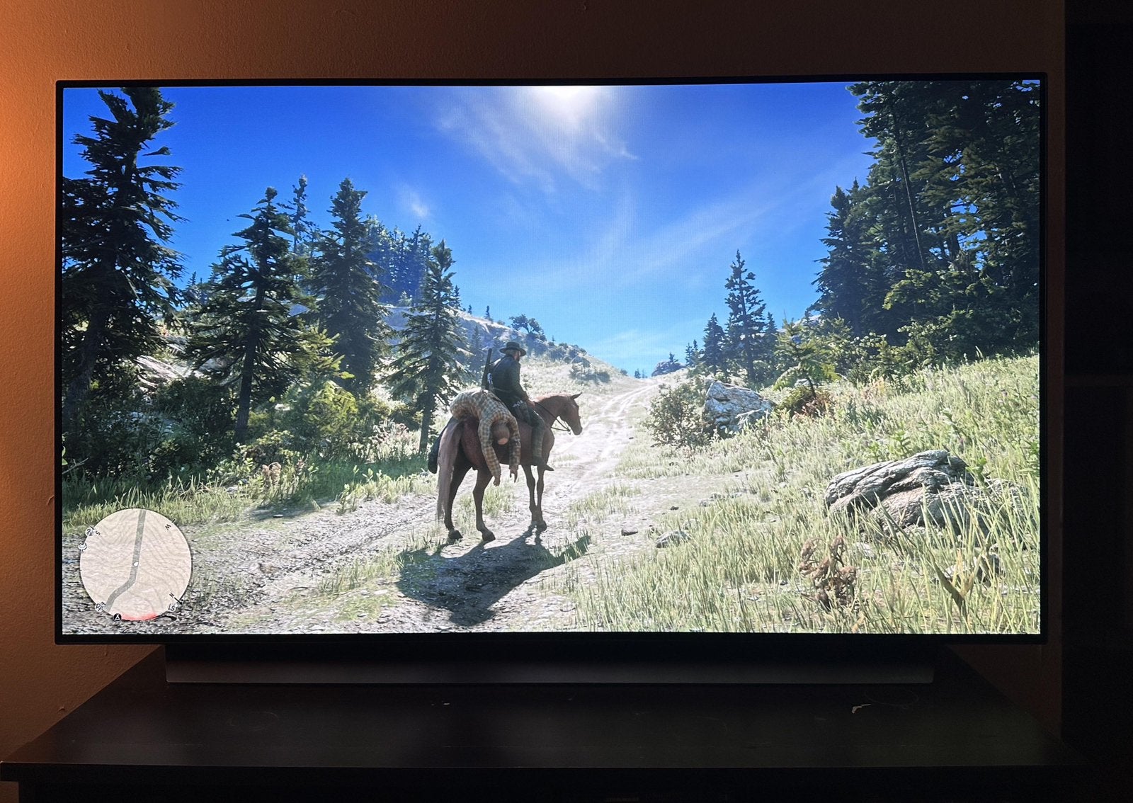 LG CX 55 OLED, Ophalen, 120 Hz, Zo goed als nieuw, 100 cm of meer