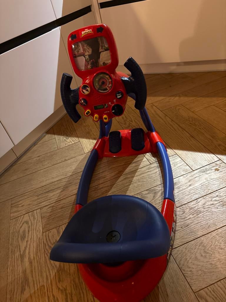 Smoby Spidey V8 Driver Rijsimulator, Ophalen, Zo goed als nieuw, Jongen of Meisje