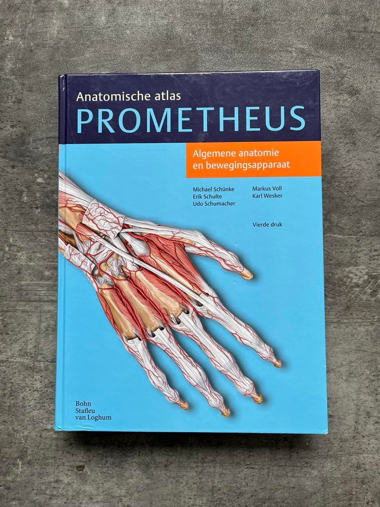 Anatomische atlas PROMETHEUS - Algemene anatomie, Ophalen of Verzenden, Beta, Zo goed als nieuw, HBO