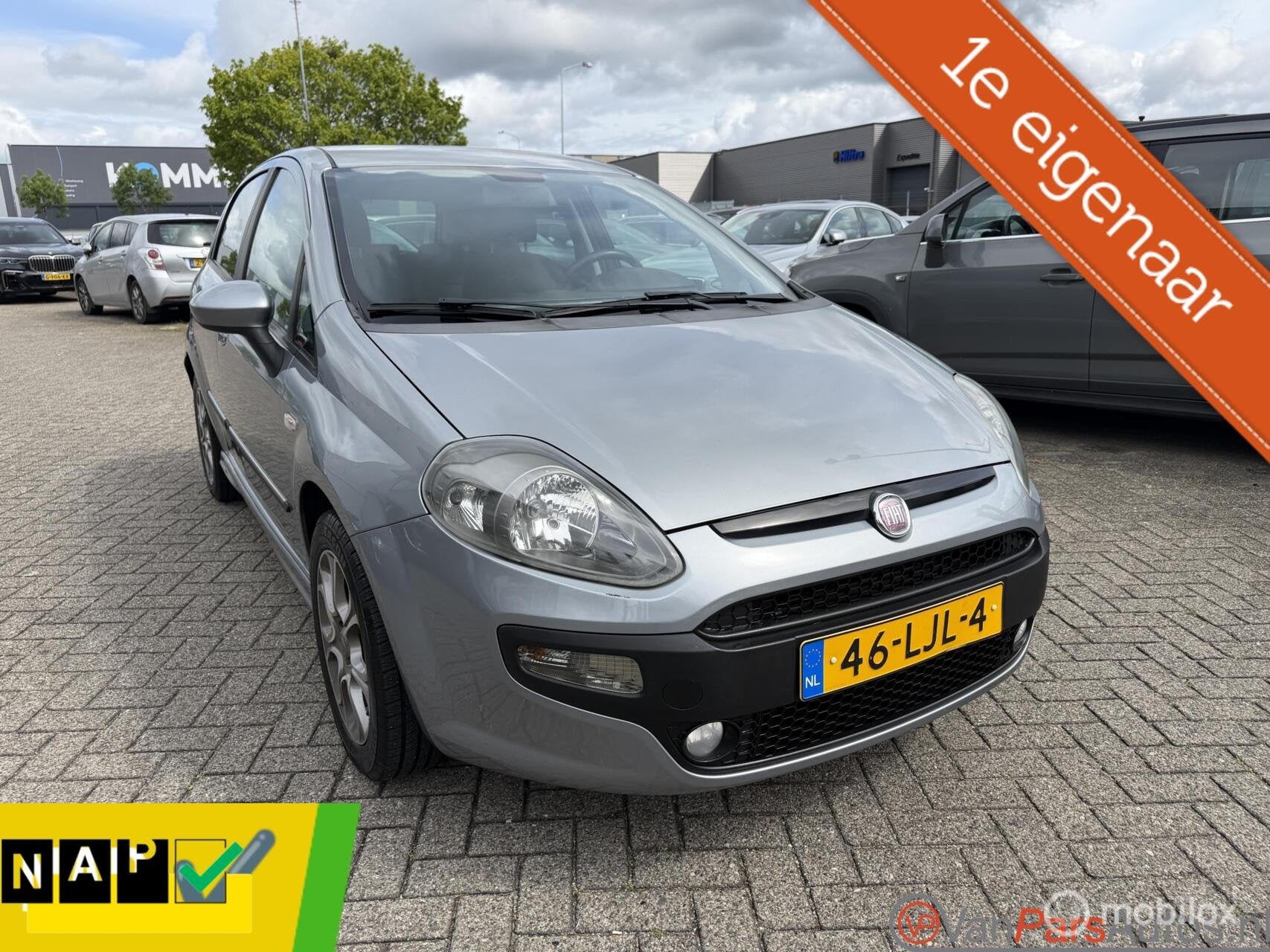 Fiat Punto Evo 1.4 Racing,Airco,5drs,1e eigenaar!, Auto's, Fiat, Voorwielaandrijving, Euro 5, 4 cilinders, 400 kg