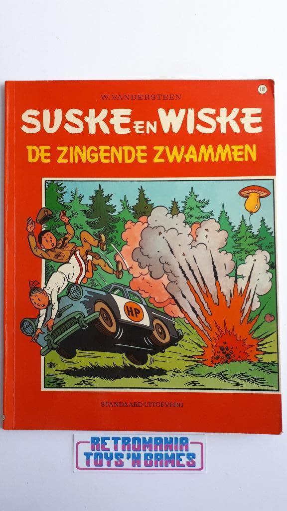 stripboek suske en wiske - de zingende zwammen (1e druk), Eén stripboek, Verzenden, Gelezen