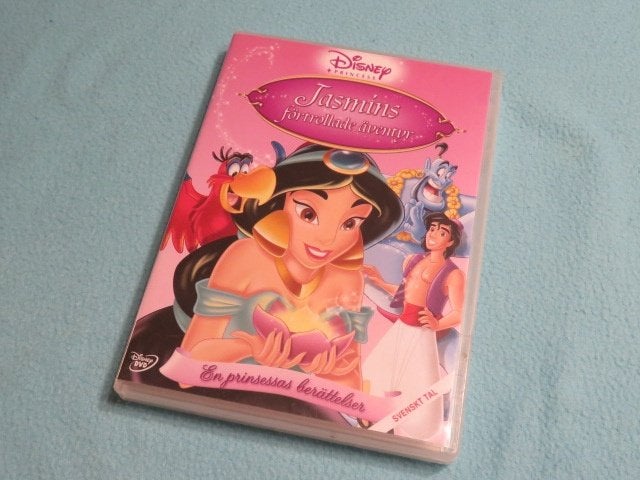 Zweedse + Engelse DVD: Jasmins förtrollande äventyr, Disney, Cd's en Dvd's, Dvd's | Tekenfilms en Animatie, Engels, Tekenfilm