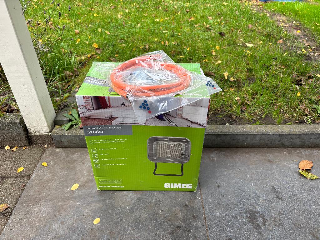 gas heater, Ophalen, Zo goed als nieuw, Gas, Vloer