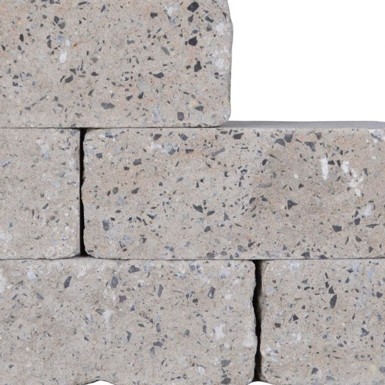 Granu-Wall muursteen 12x12x30 cm Nuance Greige, Ophalen, Nieuw, Beton, Overige typen
